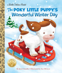Book cover for The Poky Little Puppy\'s Wonderful Winter Day