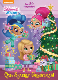 Book cover for One Sparkly Christmas! (Shimmer and Shine)
