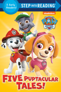Book cover for Five Puptacular Tales! (PAW Patrol)