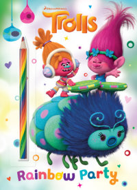 Book cover for Rainbow Party! (DreamWorks Trolls)