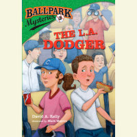 Cover of Ballpark Mysteries #3: The L.A. Dodger cover