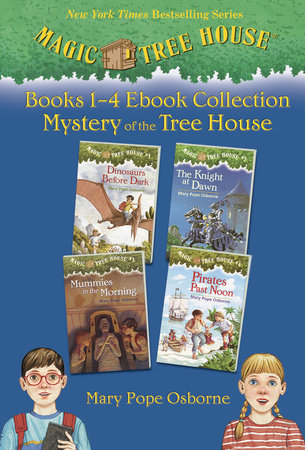 Book cover for Magic Tree House Books 1-4 Ebook Collection