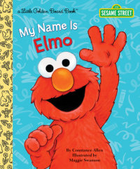 Book cover for My Name Is Elmo (Sesame Street)