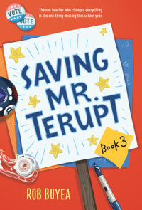 Book cover for Saving Mr. Terupt