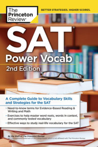 Cover of SAT Power Vocab, 2nd Edition cover