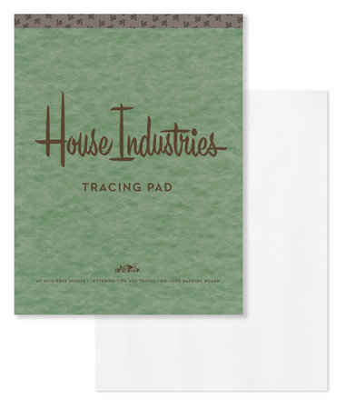 House Industries Tracing Pad