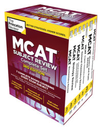 Book cover for The Princeton Review MCAT Subject Review Complete Box Set, 3rd Edition
