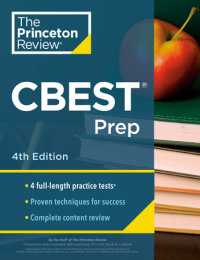 Cover of Princeton Review CBEST Prep, 4th Edition