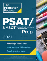 Cover of Princeton Review PSAT/NMSQT Prep, 2021