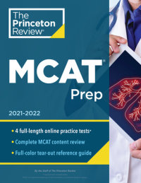 Book cover for Princeton Review MCAT Prep, 2021-2022