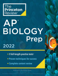 Book cover for Princeton Review AP Biology Prep, 2022