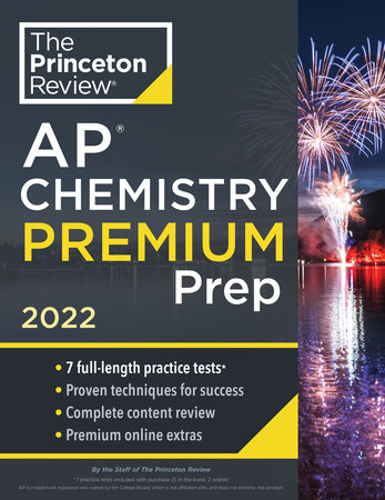 Princeton Review AP Chemistry Premium Prep, 2022