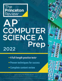 Book cover for Princeton Review AP Computer Science A Prep, 2022