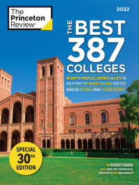 Cover of The Best 387 Colleges, 2022 cover