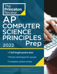Book cover for Princeton Review AP Computer Science Principles Prep, 2022