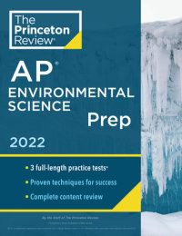 Book cover for Princeton Review AP Environmental Science Prep, 2022