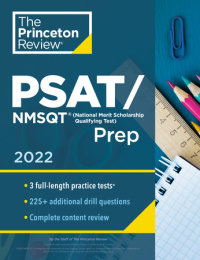 Book cover for Princeton Review PSAT/NMSQT Prep, 2022