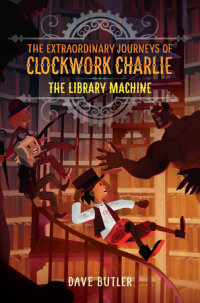 Cover of The Library Machine (The Extraordinary Journeys of Clockwork Charlie) cover