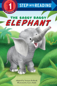 Book cover for The Saggy Baggy Elephant