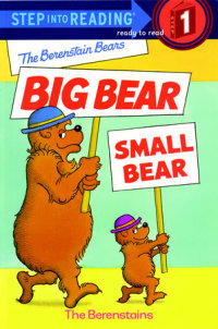 Cover of The Berenstain Bears\' Big Bear, Small Bear cover