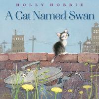 Book cover for A Cat Named Swan