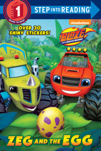 Book cover for Zeg and the Egg (Blaze and the Monster Machines)