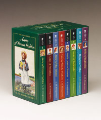 Book cover for Anne of Green Gables, Complete 8-Book Box Set