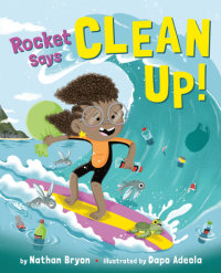 Book cover for Rocket Says Clean Up!