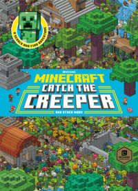 Book cover for Catch the Creeper! (Minecraft)
