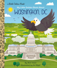 Book cover for My Little Golden Book about Washington, DC