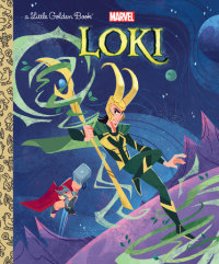 Book cover for Loki Little Golden Book (Marvel)