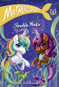 Book cover for Mermicorns #1: Sparkle Magic
