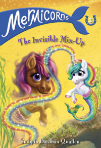 Book cover for Mermicorns #3: The Invisible Mix-Up