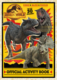 Cover of Jurassic World Dominion Official Activity Book (Jurassic World Dominion) cover