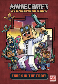 Book cover for Crack in the Code! (Minecraft Stonesword Saga #1)