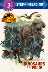 Book cover for Dinosaurs in the Wild! (Jurassic World Dominion)