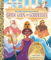 Cover of My Little Golden Book About Greek Gods and Goddesses cover