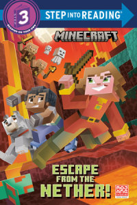 Book cover for Escape from the Nether! (Minecraft)