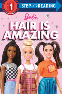 Book cover for Hair is Amazing (Barbie)