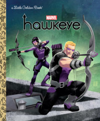 Book cover for Hawkeye Little Golden Book (Marvel: Hawkeye)