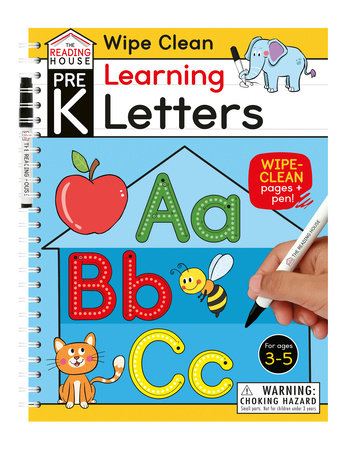 Learning Letters (Pre-K Wipe Clean Workbook)