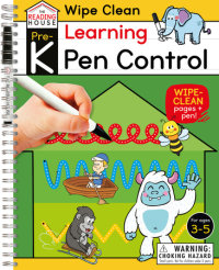 Book cover for Learning Pen Control (Pre-K Wipe Clean Workbook)