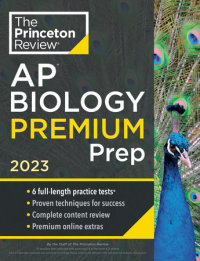 Book cover for Princeton Review AP Biology Premium Prep, 2023
