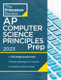 Book cover for Princeton Review AP Computer Science Principles Prep, 2023