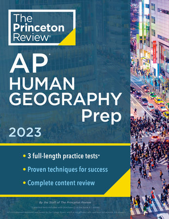 Princeton Review AP Human Geography Prep, 2023