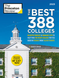 Book cover for The Best 388 Colleges, 2023