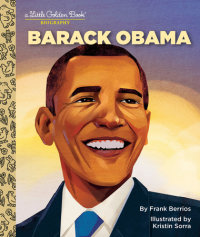 Book cover for Barack Obama: A Little Golden Book Biography