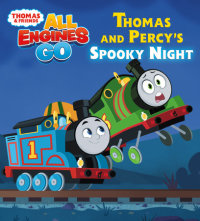 Book cover for Thomas and Percy\'s Spooky Night (Thomas & Friends: All Engines Go)
