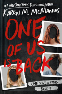 Book cover for One of Us Is Back