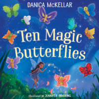 Cover of Ten Magic Butterflies cover